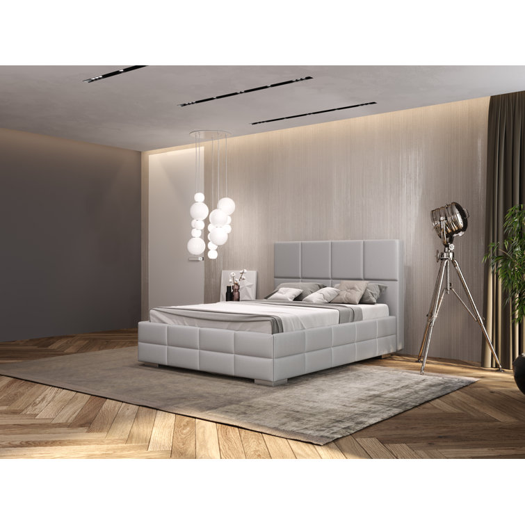 Orren Ellis Ohatchee Upholstered Low Profile Platform Bed Wayfair